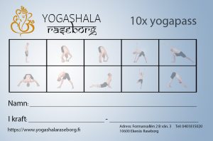 10x Class Pass | 100 Yoga Credits
