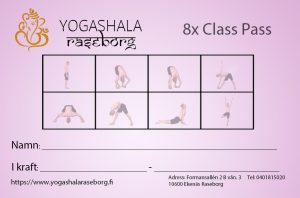8x Class Pass | 80 Yoga Credits